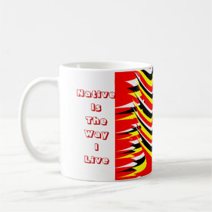 Native American kaffe koppar
