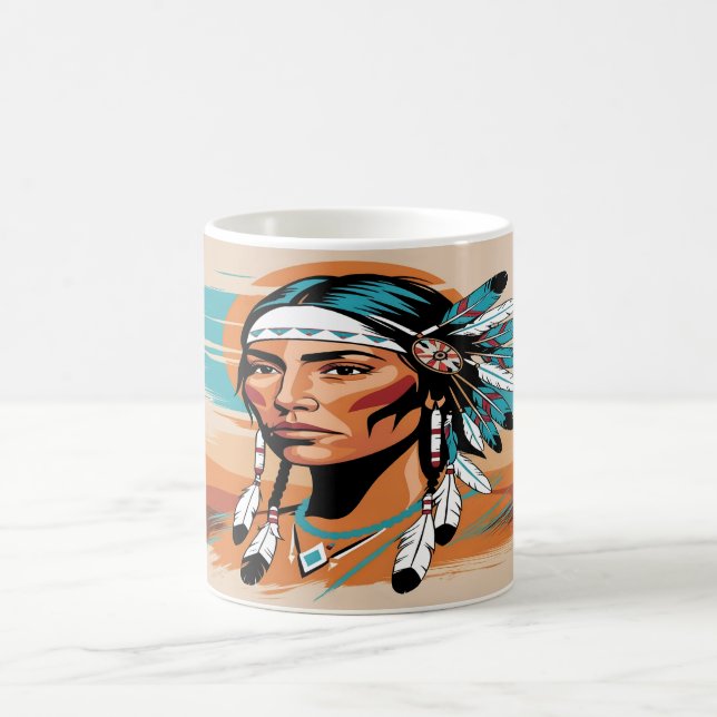 Native American Kaffemugg (Center)