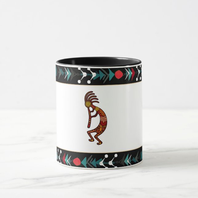Native American Kokopelli Fertility God Mugg (Center)