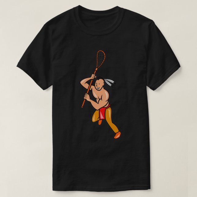 Native American Lacrosse Essential TShirt Classic T Shirt (Design framsida)