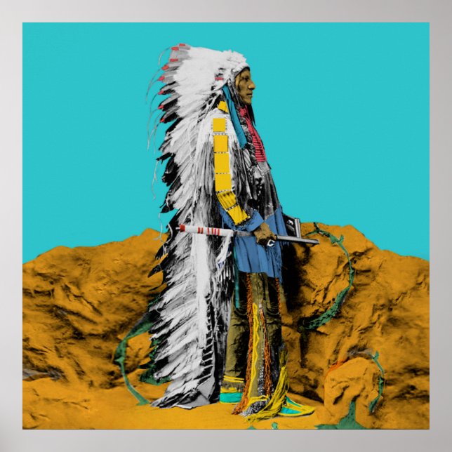 Native American Lakota Sioux Poster (Framsidan)