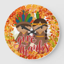 Native American lite - tack för Ge Stor Klocka