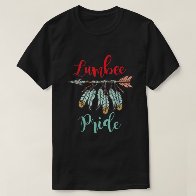 Native American Lumbee T Shirt (Design framsida)