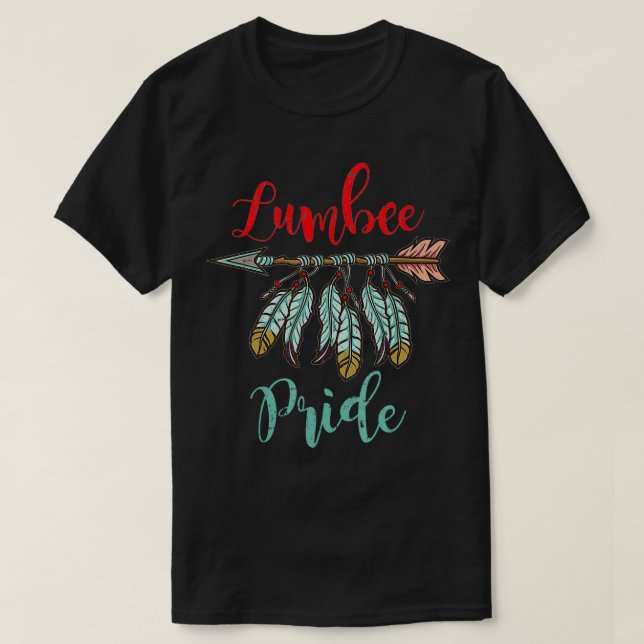 Native American Lumbee Vintage T Shirt (Design framsida)