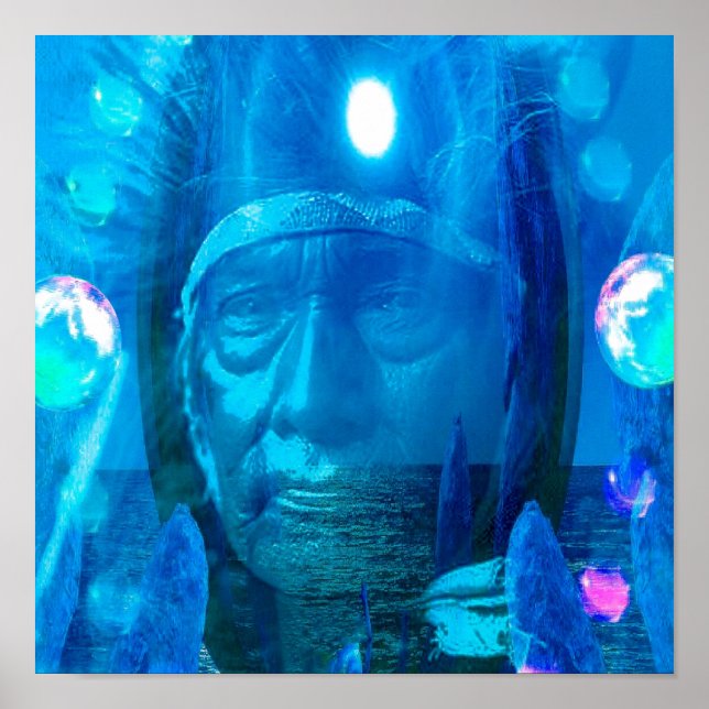Native American Magician Poster (Framsidan)