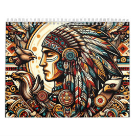 Native American Man Kalender