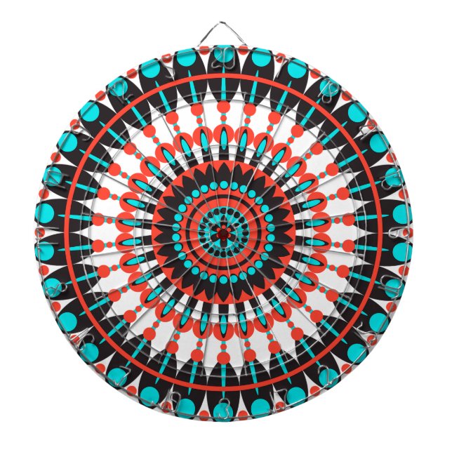 Native American Mandala Darttavla (Framsidan)
