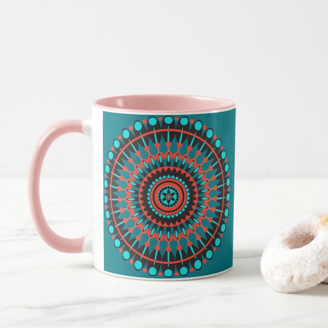 Native American Mandala Mugg (Med munk)