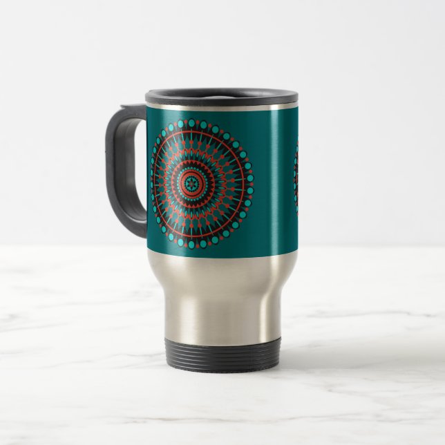 Native American Mandala Resemugg (Framsida vänster)