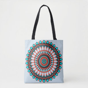 Native American Mandala Tygkasse