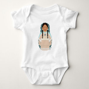 Native American Matryoshka Baby Bodykostym T Shirt