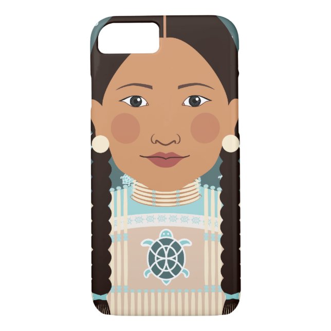 Native American Matryoshka Fodral Case-Mate iPhone Skal (Baksida)