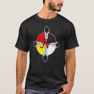 Native American Medicine Wheel T Shirt