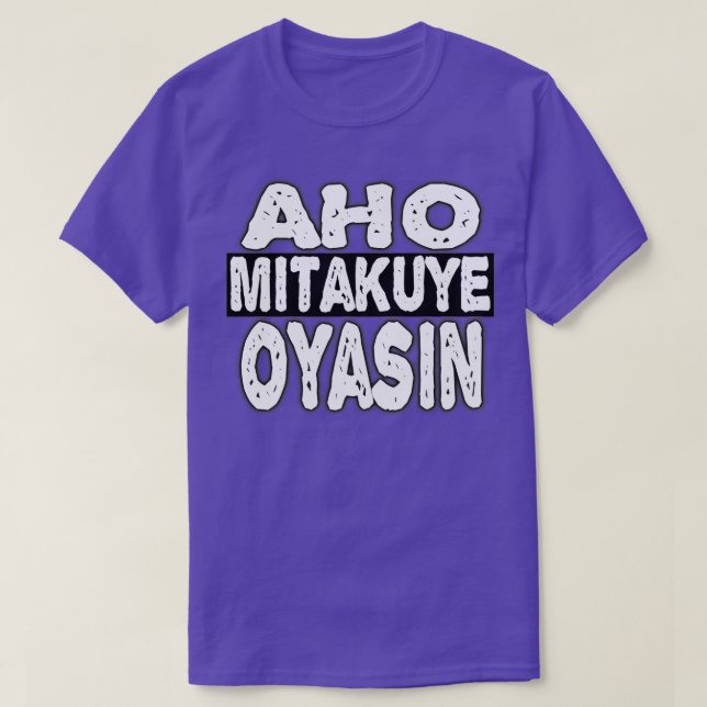 Native American mitakuye oyasin (2) T Shirt (Design framsida)