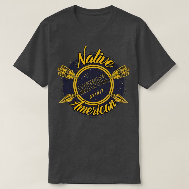 Native American miwok stam-anda  T Shirt (Design framsida)