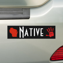 Native American MMIW Winsconsin Karta Auto