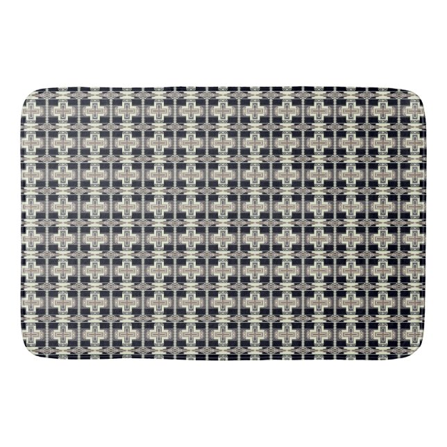 Native American Mönster Bath Mat Badrumsmatta (Framsidan)