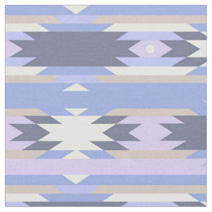 Native American Mönster Fabric Tyg