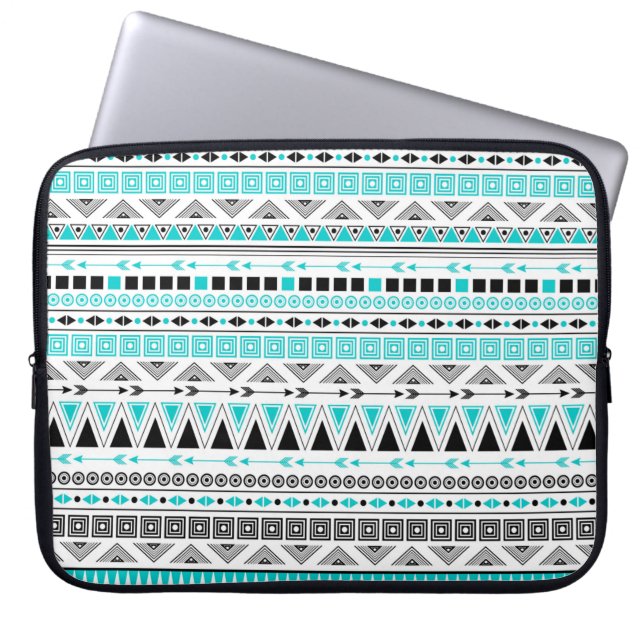 Native American Mönster Laptop Fodral (Framsidan)