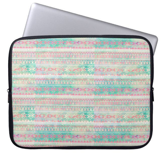 Native American Mönster Laptop Fodral (Framsidan)