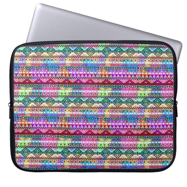 Native American Mönster Laptop Fodral (Framsidan)