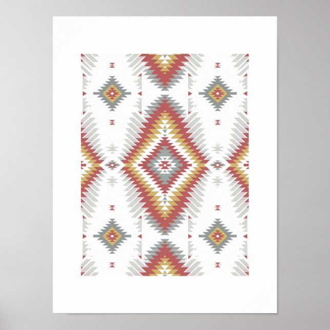 Native American Mönster Poster (Framsidan)