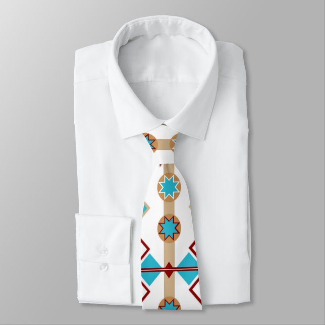 Native American Mönster Tie Slips (Bunden)