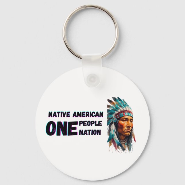 Native American Nyckelring (Framsida)