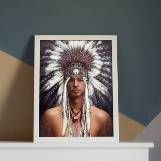 Native American Ojibwa Poster (Skapare uppladdad)