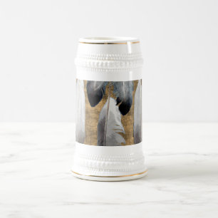 Native American Peace Feathers Designer Mugg