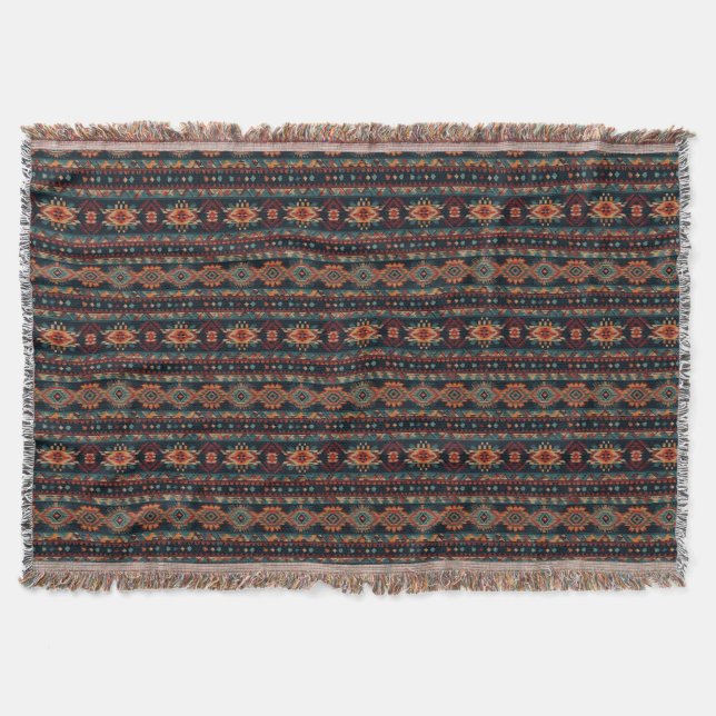 Native American Pendleton Throw Blanket Filt (Framsidan)