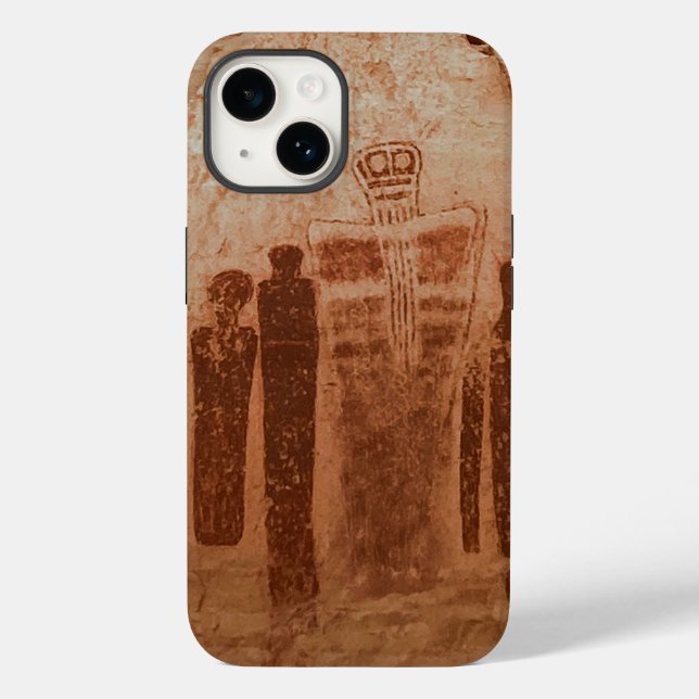 Native American Petroglyph Sten Art Utah (Baksida)