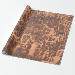 Native American Petroglyphs Rochester Panel Presentpapper