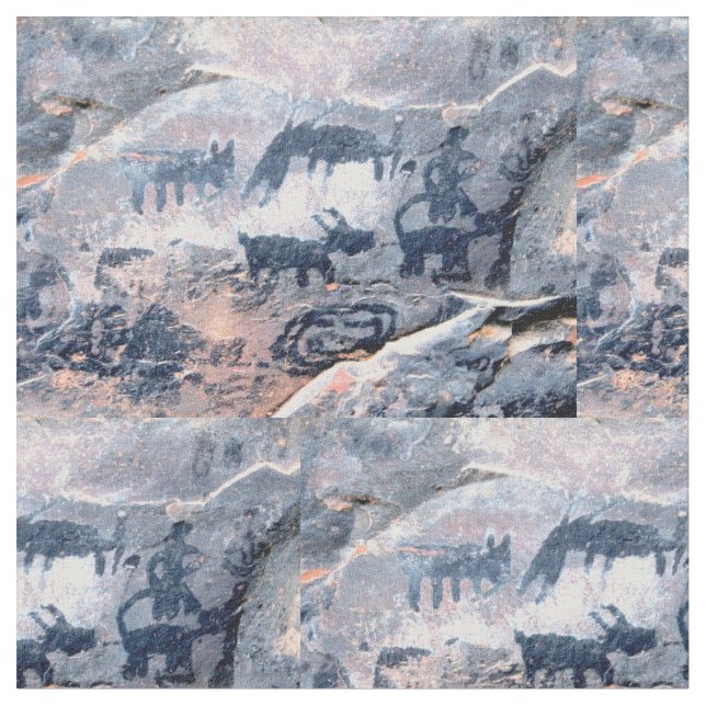 Native American petroglyphs Tyg (Närbild)