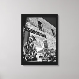 Native American Photo Canvastryck