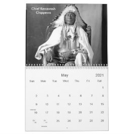 Native American Photos, Indian Kalender