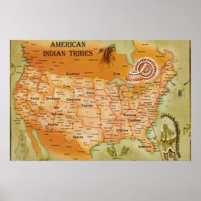 Native American Poster (Framsidan)