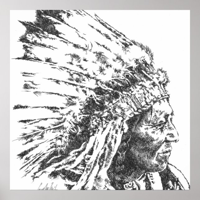 Native American Poster (Framsidan)