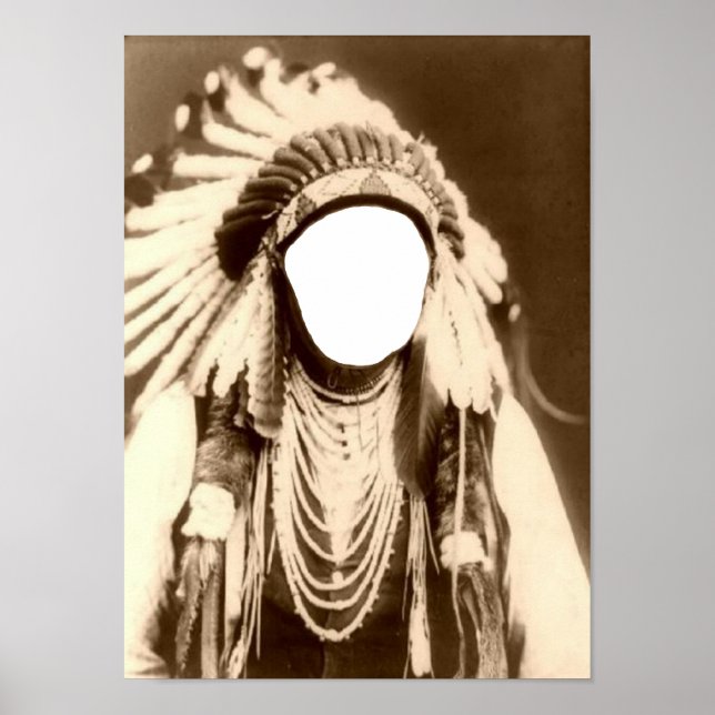 Native american poster (Framsidan)