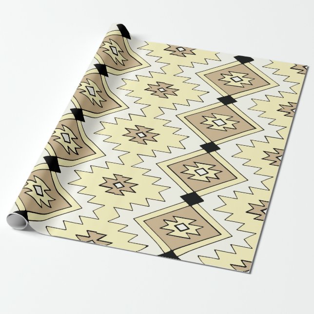 Native American Presentpapper (Utrullad)