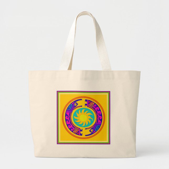 Native American Rainbow Spirits Jumbo Tygkasse (Framsidan)