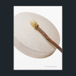 Native American Ram Drum Vykort<br><div class="desc">Tillgångs-ID: LS017437 / C Squared Studios / Native American Ram Drum</div>