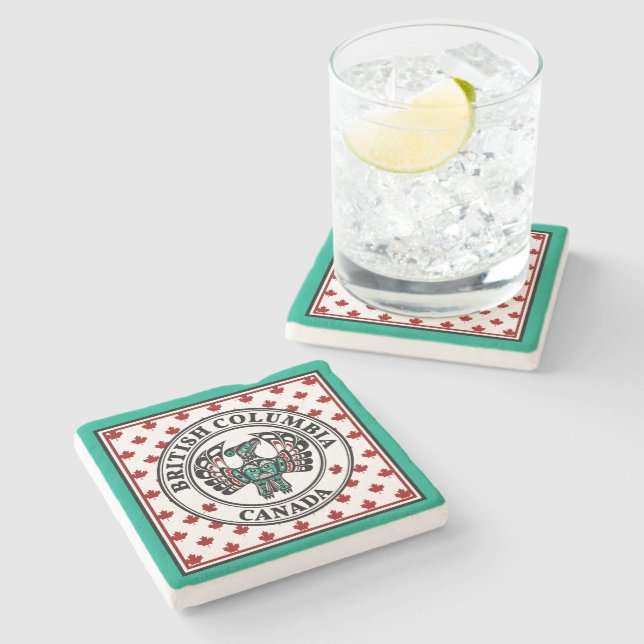 Native American Red Black Art Thunderbird Stenunderlägg (Sidan)