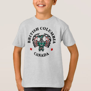 Native American Red Black Art Thunderbird T Shirt