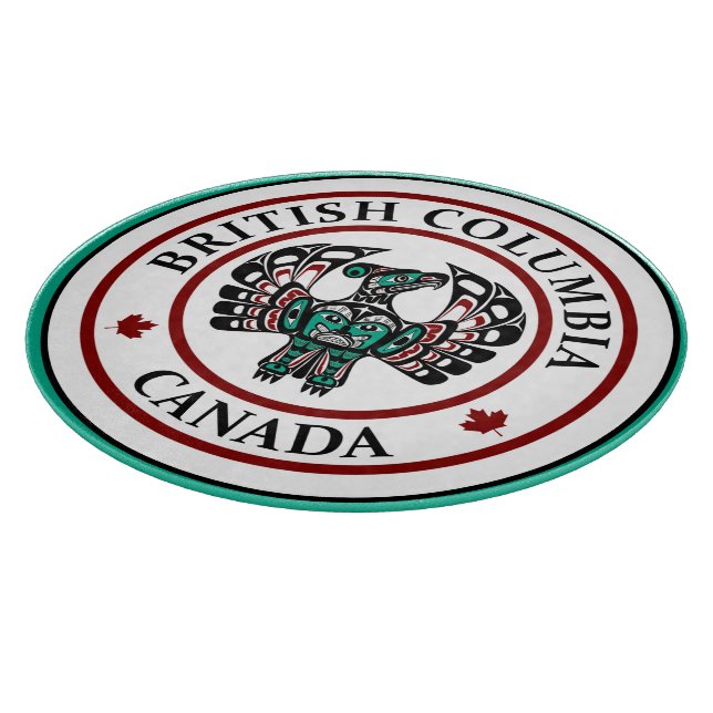 Native American Red Black Haida Art Thunderbird (Hörn)