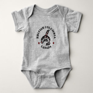 Native American Red Black Haida Orca Killer Whale T Shirt
