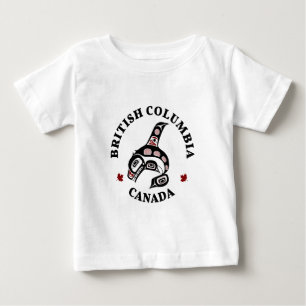Native American Red Black Haida Orca Killer Whale T Shirt