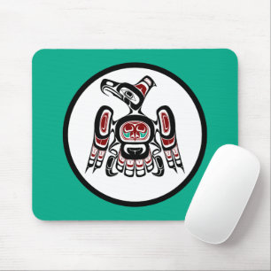 Native American Red Black Kaigani Thunderbird Musmatta