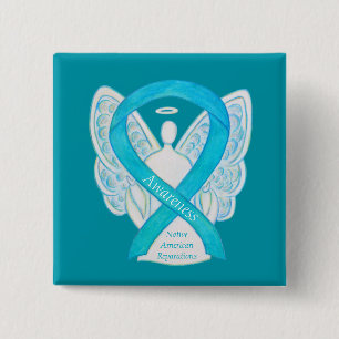 Native American Reparations Awareness Ribbon Stift Knapp
