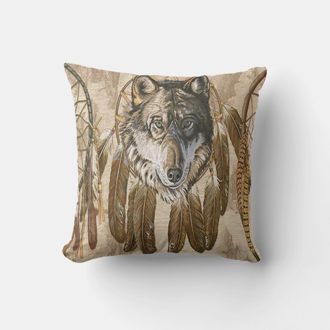 Native American Reversible Pillow Kudde (Framsida)